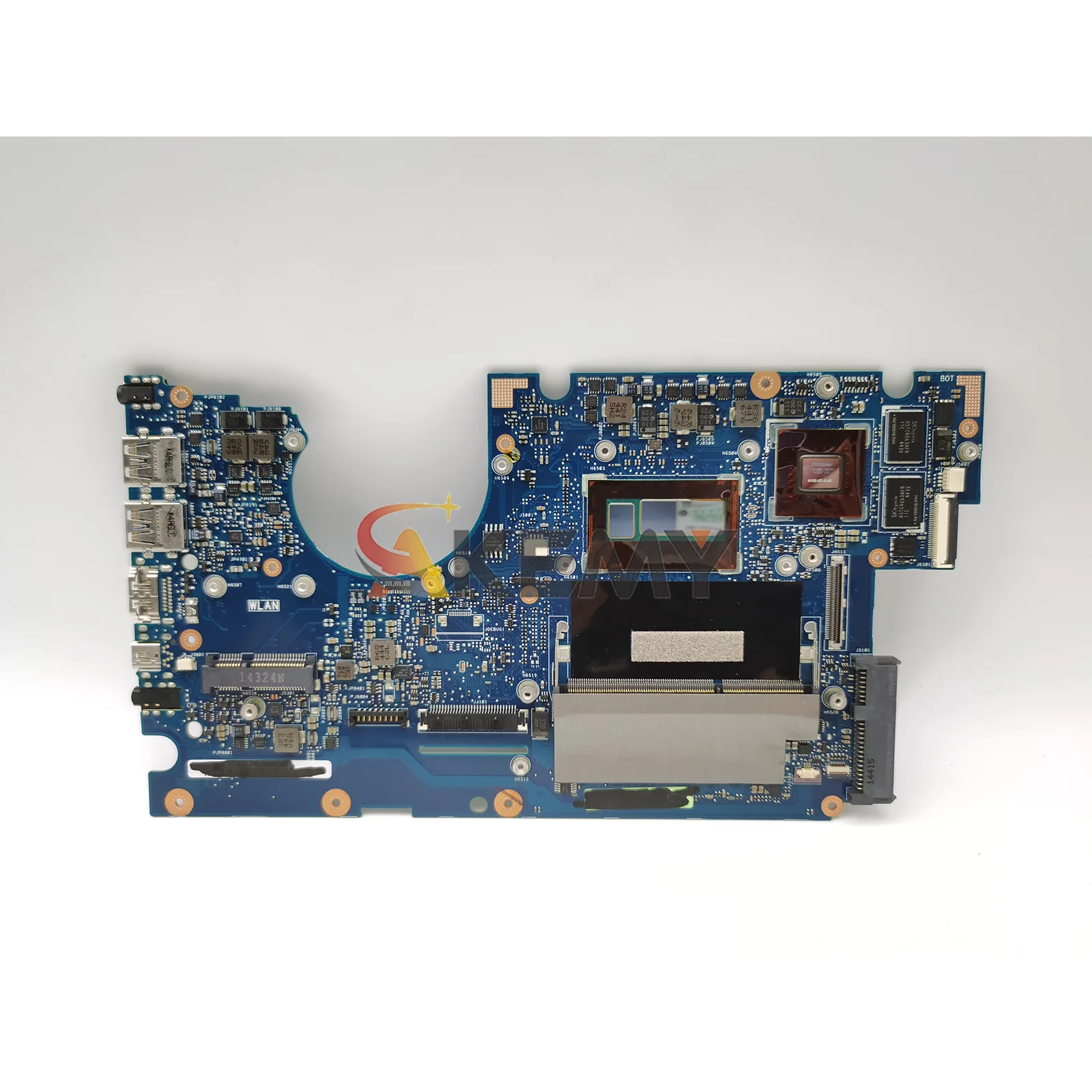 Placa base para ordenador portátil UX32LN para ASUS ZenBook UX32LN UX32L BX32LA BX32LN placa base para portátil con CPU I3 I5 I7 100% pruebas OK envío rápido