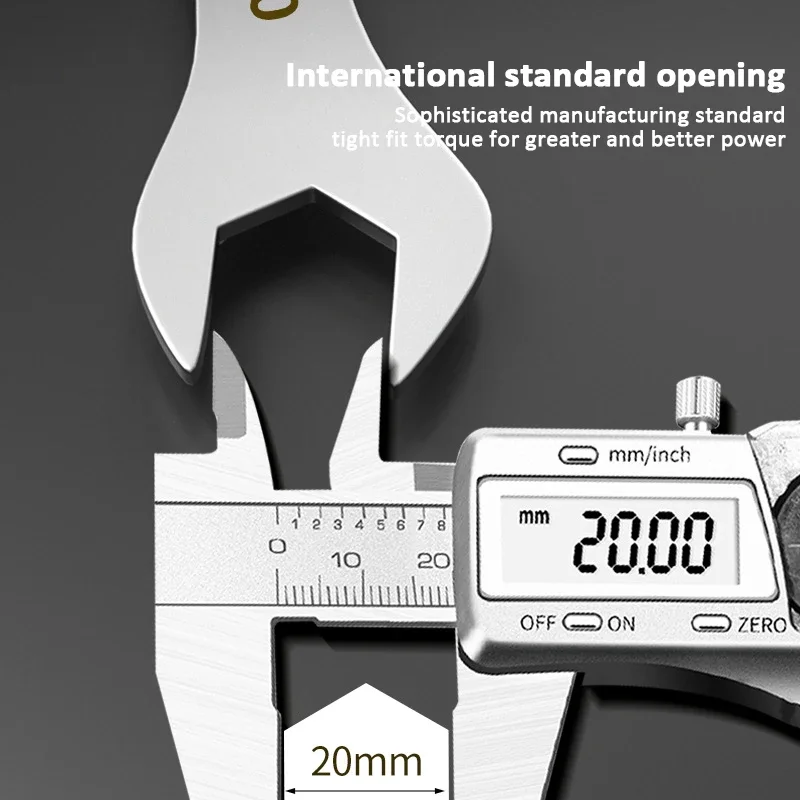 Thin Open End Wrench 5-32mm Ratchet Spanner Multi-Function Double-end Fixed Open-end Wrench Bicycle Motorcycle Car Repair Tools