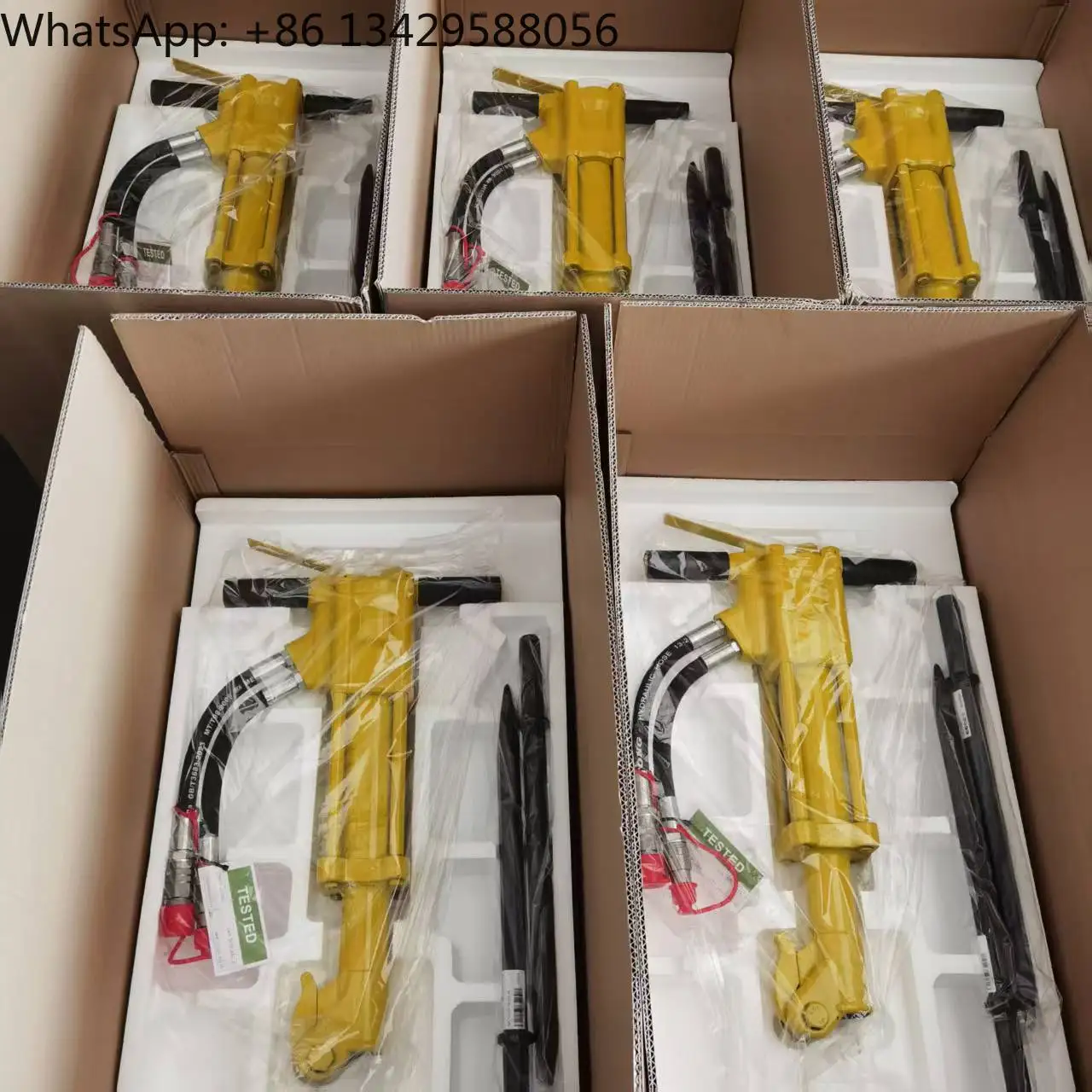 

For Stanley 20kg Portable Handheld Hydraulic Breaker Tool with Stainless Steel Hammer Product Category Hydraulic Tools