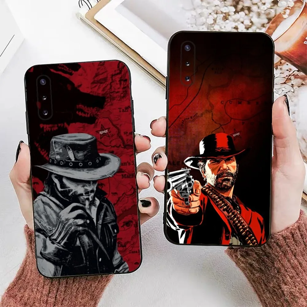 Game R-Red D-Dead Redemption Phone Case For Samsung Galaxy A13,A21s,A22,A31,A32,A52,A53,A71,A80,A91 Soft Black Phone Cover