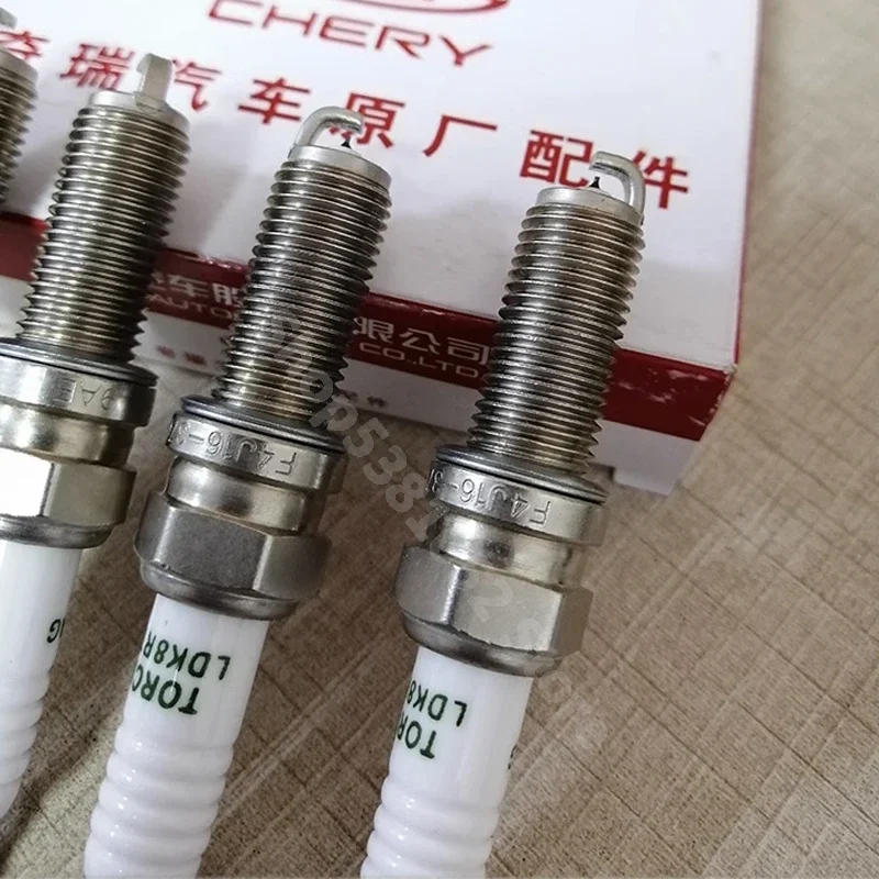 For CHERY ARRIZO 5 ARRIZO 7 1.6T 1.5T Engine Auto Car Motor Parts Spark Plugs 4PCS Accessories F4J16-3707010