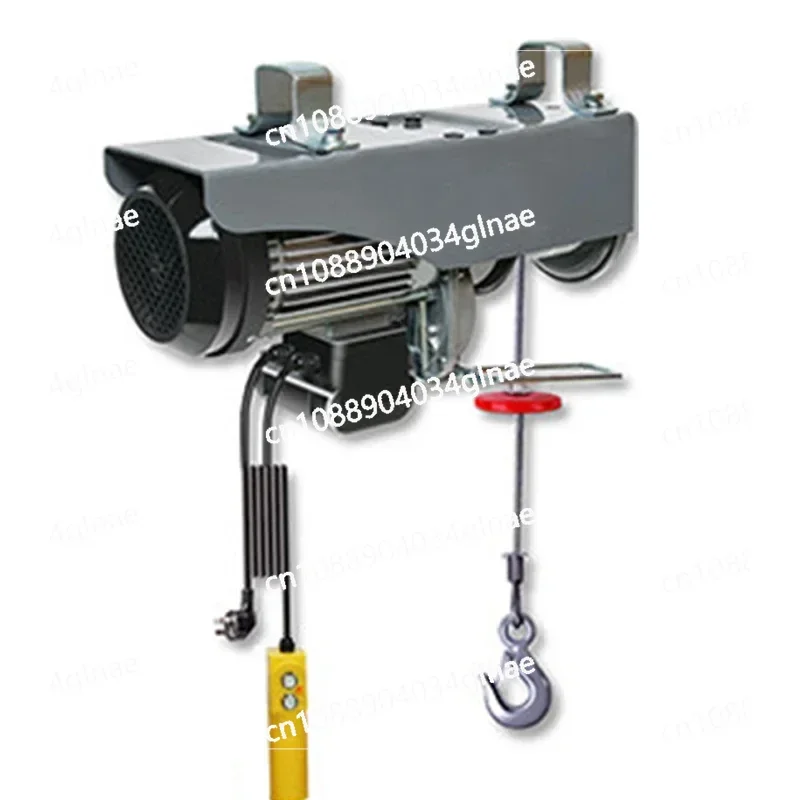 12m, 20m, 30m Micro Electric Hoist 220V Crane Household Small Lift Hoist 1 Ton / 0.5T Winch Decoration Crane