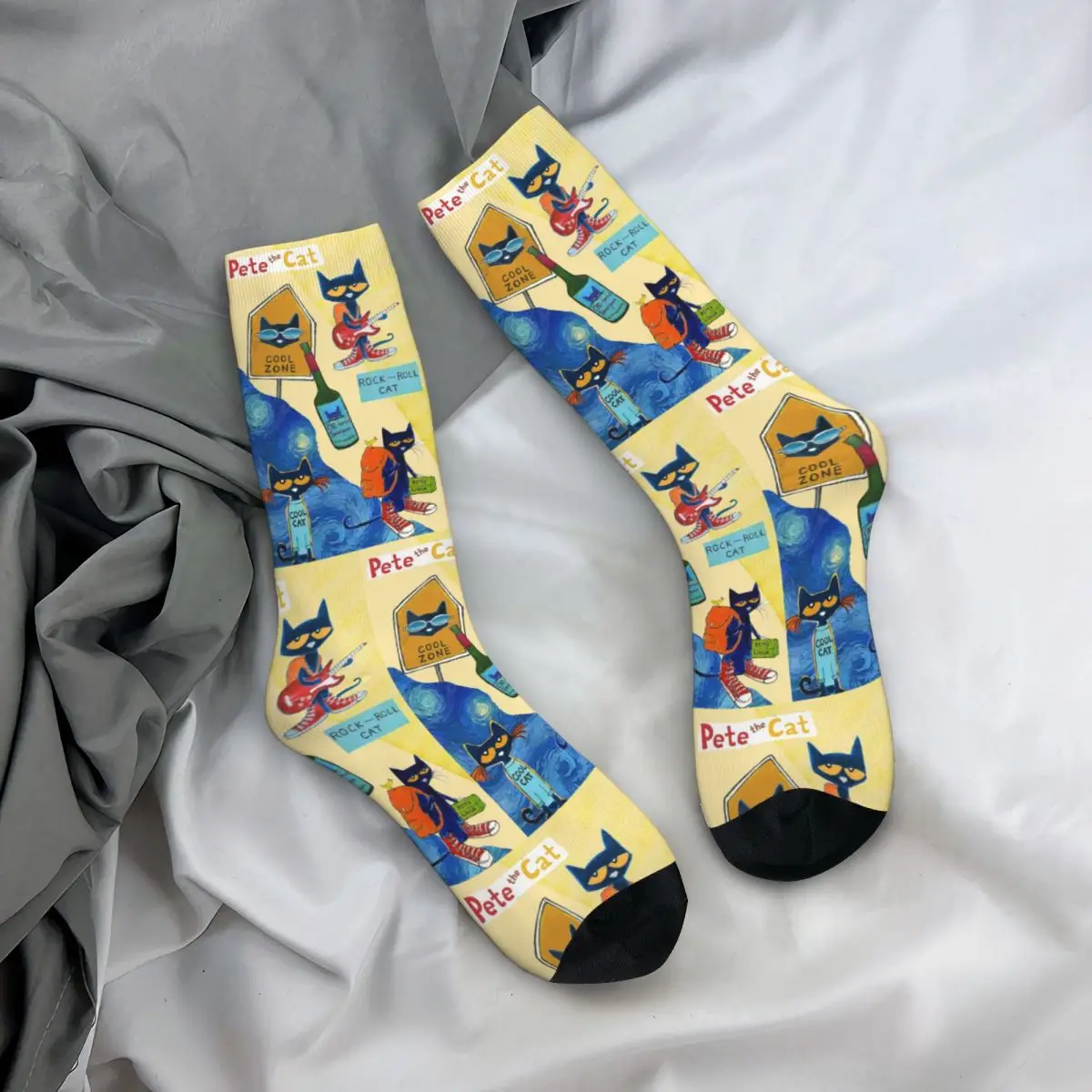 جميع المواسم طاقم جوارب بيت القط (25) الجوارب أزياء الجوارب الطويلة اكسسوارات للرجال النساء هدايا عيد الميلاد #1
