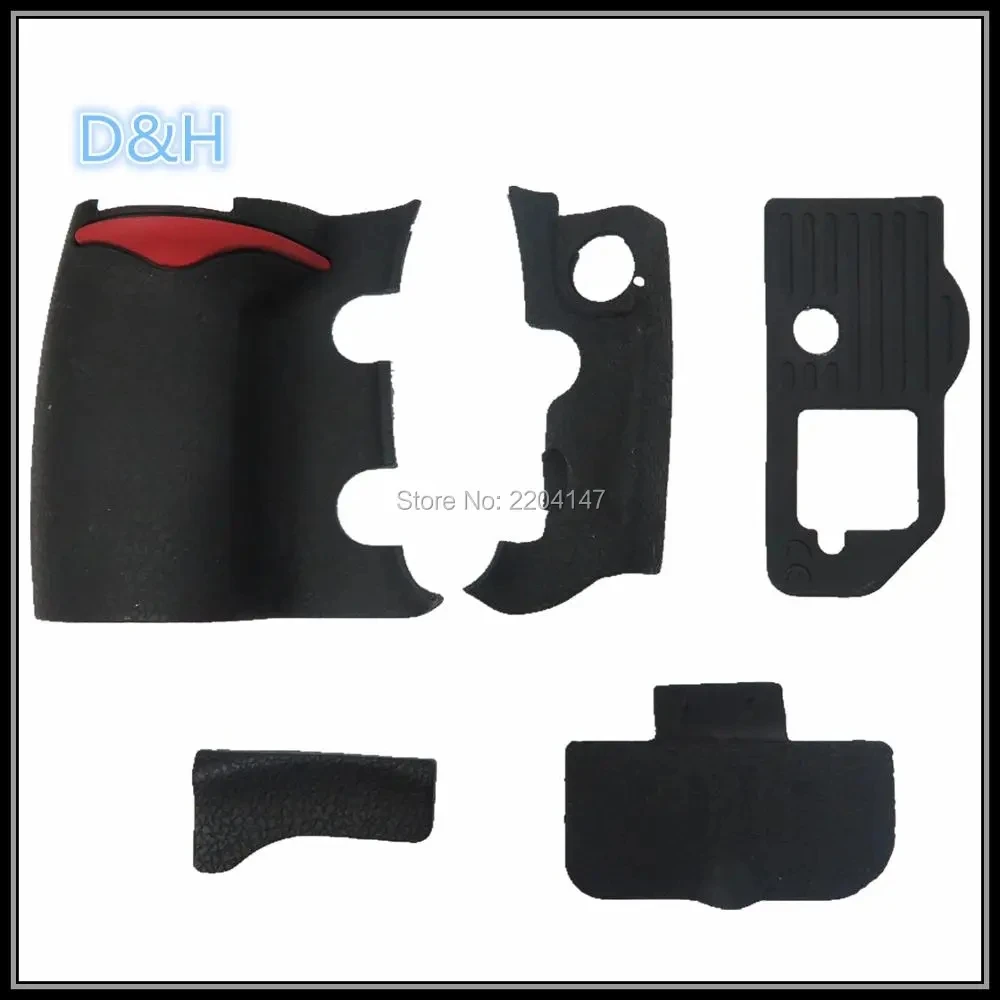 NEW A Set Of Body Rubber 5 pcs Front cover and Back cover Rubber For Nikon D300 D300S Camera Replacement Repair spare parts