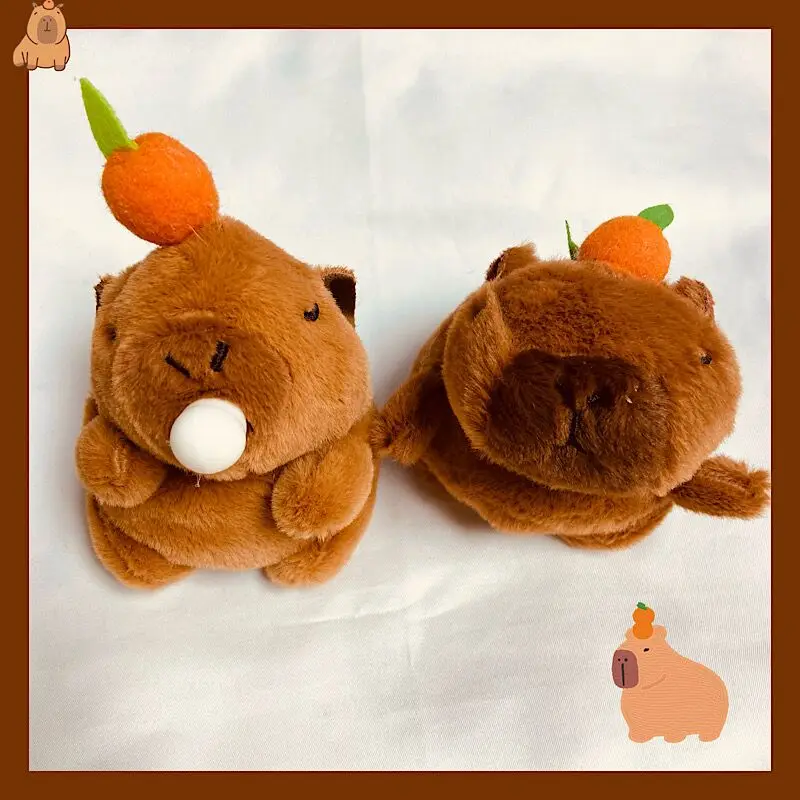 

Kapibala Earphone Protective Cover Plush Dolphin Suitable For AirPods Pro2 Anti Drop Earphone Case 3rd Generation Storage Bag