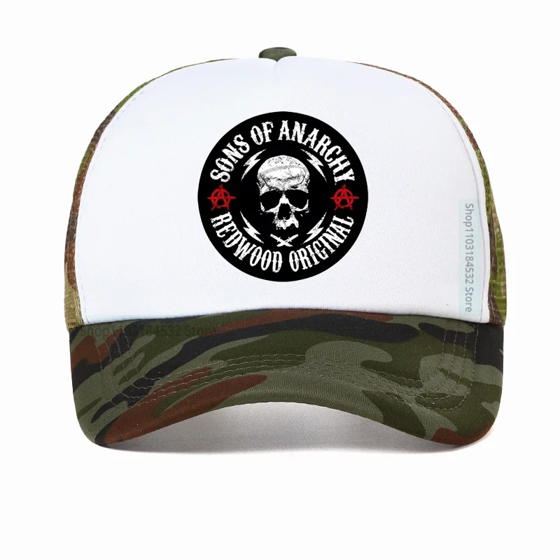 SAMCRO Baseball Cap SOA Sons of Anarchy Skull Dad hats Casual Snapback Hat Fashion High Quality Racing Motorcycle Sport caps