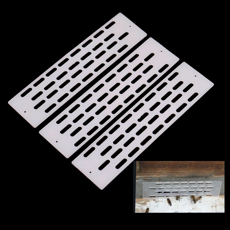 

100Pcs Beehive Tools Beekeeping Tool Anti Escape Bee Queen Plastic Spacer Frame Hive Equipment Beekeeper Supplies Beekeep