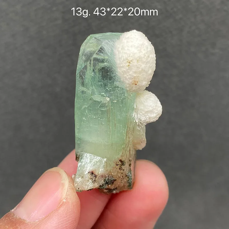 100% Natural Spherical Plush Crystal Fisheye Zeolite Apophyllite Mineral Specimen Healing Crystal