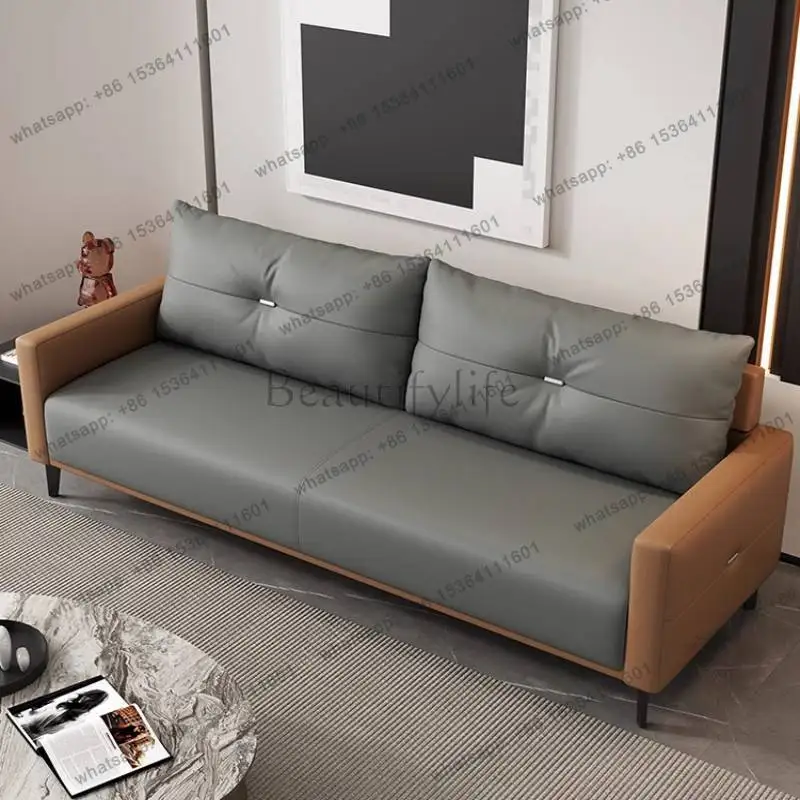 LJY Narrow Puff Living Room Sofas Beige Designer Individual Nordic Sofa Living Room Lounges Lazy Banken Woonkamer Furniture For