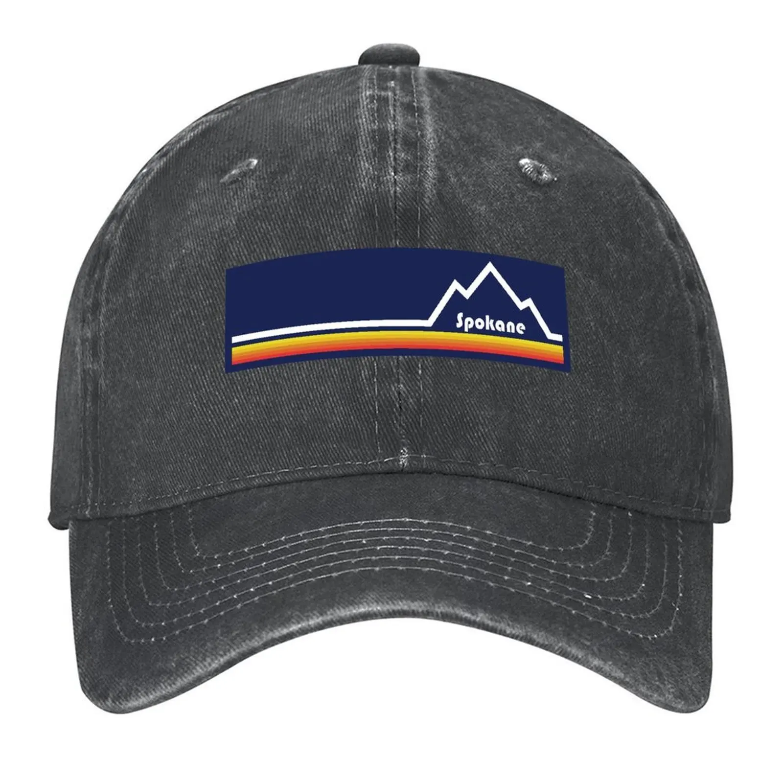 

Spokane Washington Baseball Cap party Hat New Hat black Snap Back Hat Golf Men Women's