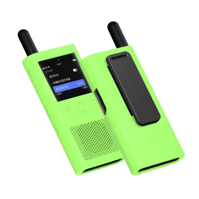 Custodia protettiva in silicone Dropship adatta per 3 walkie-talkie radio bidirezionale morbida pelle antigraffio per radio