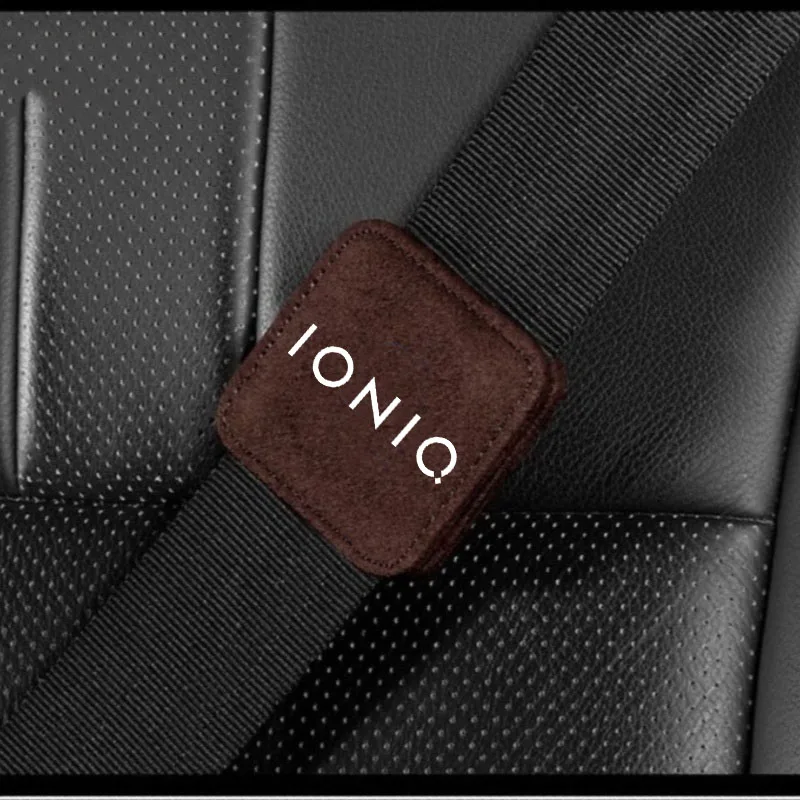 1pc Car Seat Belt Clip Magnetic Safety Belt Fixed Limiter for Hyundai IONIQ 5 6 7 Accessories