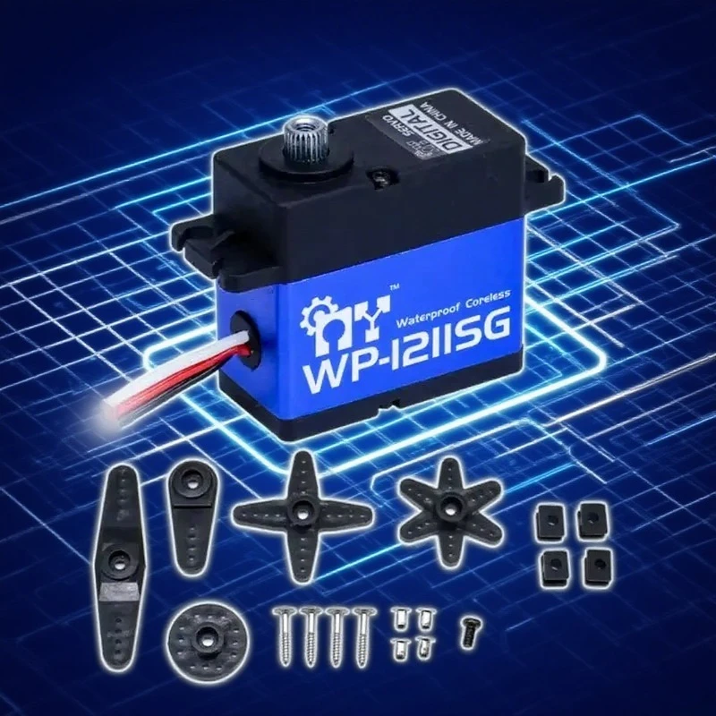 أجهزة MY WP-1210SG 1211SG 7.4V 32KG/7.4V 25KG تروس التيتانيوم Coreless أجهزة رقمية قياسية لأجزاء طائرات الهليكوبتر Rc