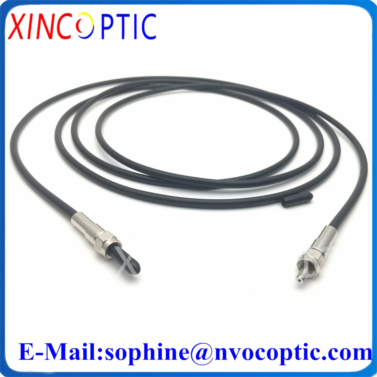 

SMA905-SMA905/ST/FC Metal Ferrule 500um 750um 1000um 1500um 1M Single Core Plastic Fiber Optic Patch Cord Cable Connector Jumper