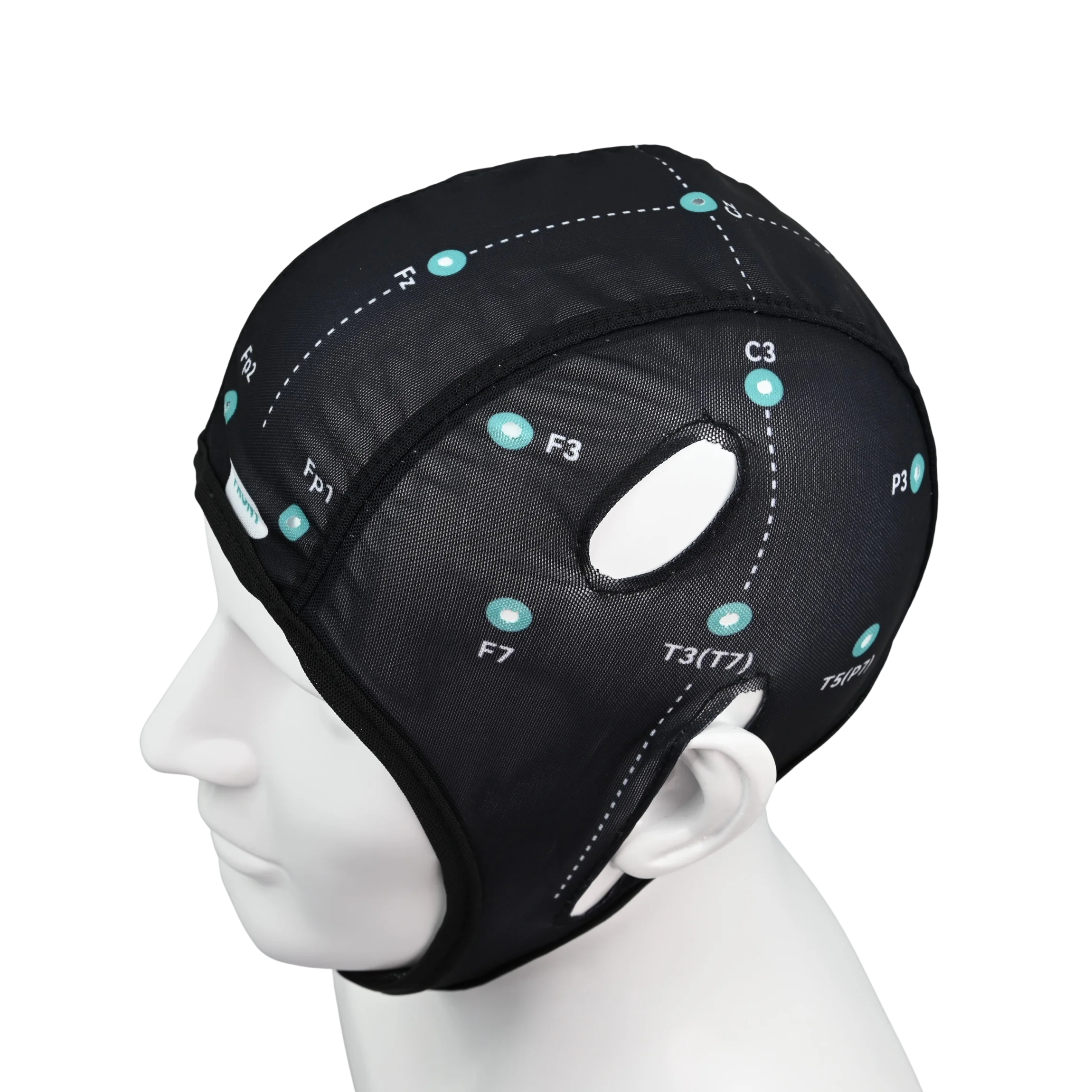 10 20 System 19 Channel Electrode  Placement Neurofeedback Brainwaves Helmet Kit Brain Activity Headset