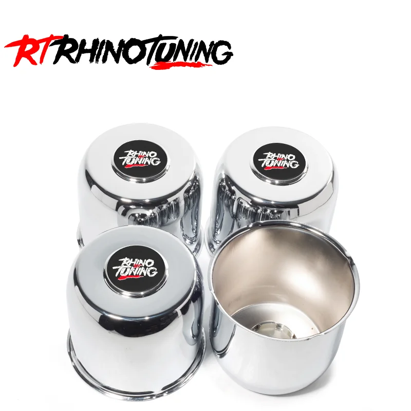 

RhinoTuning 1/4 шт. 124 мм/4,88 дюйма, ступица 110 мм/4,33 дюйма, карбоновые центральные колпаки ступицы для грузовика, внедорожника, обод колеса RV, нажимная сталь