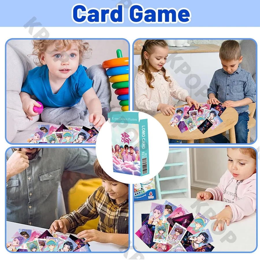 30~132개 K-POP 홀로그램 카드 세트 팬 선물용, 사수자리 보이그룹 애니메이션 반짝이는 양면 수집용 플래시 카드