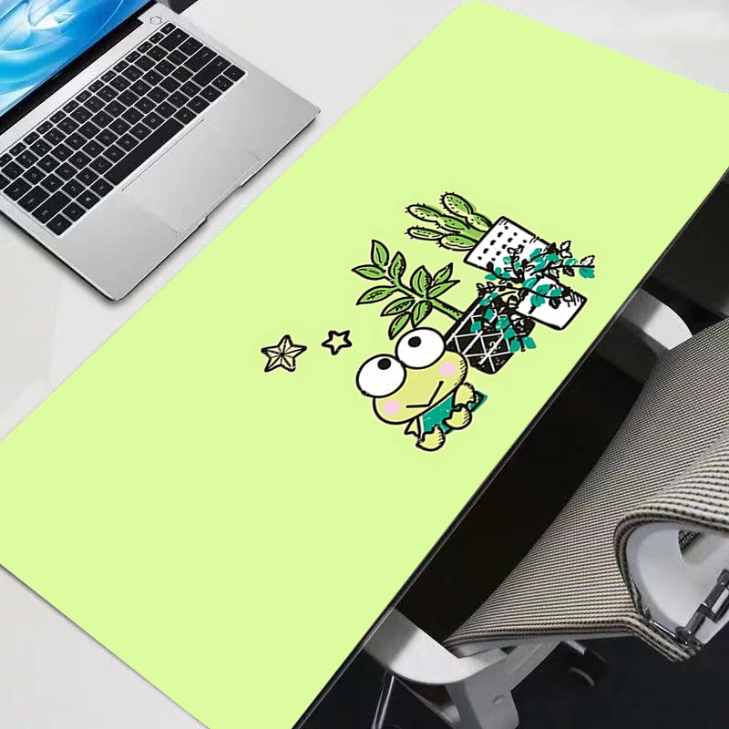 

Mouse Pad Kawaii Mini Pc Large Gaming Accessories Computer Keyboard Pad Gamer Desk Mat alfombrilla K-Kero Kero Keroppi Mousepad