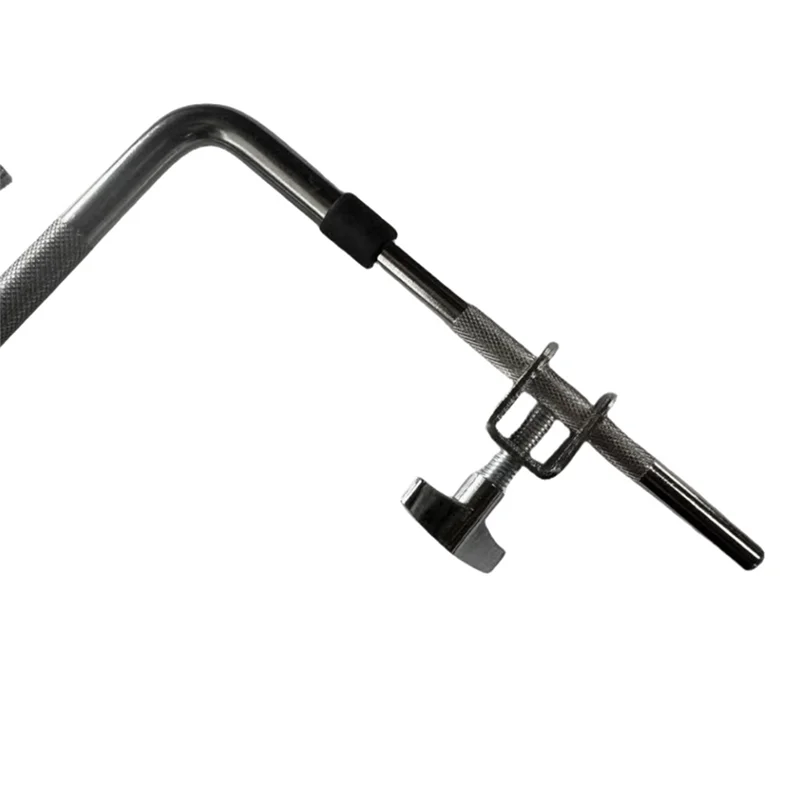 

【Must-Haves】Hi Hat Tambourine Drum Set With Connection Clamp Multifunctional Hand Bell Rattle Double Row Bells Musical Instrumen