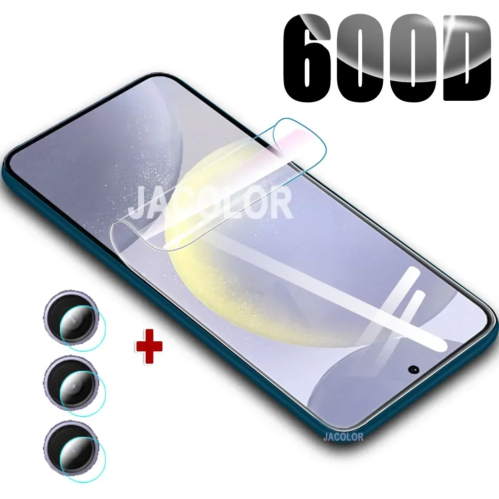 

2in1 Hydrogel Film For Samsung Galaxy S24 S23 S22 S21 FE Ultra Plus 5G S 22 24 23 21 Water Gel Screen Protector Phone Protection