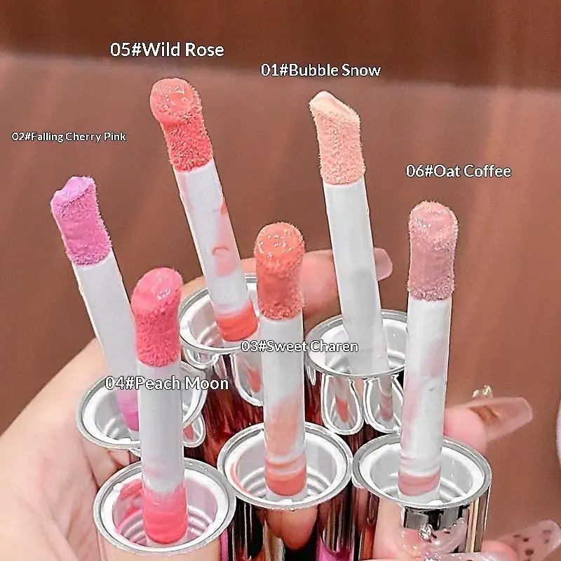 Cappuvini Gloss Clear Water-Like Blush Liquid Sweet Girl's Energetic Blush For Daily Whitening Naturally Breathable Lightweight