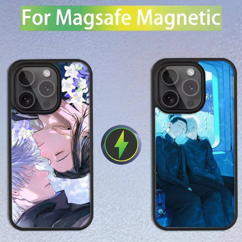 

J-Jujutsu K-Kaisen-s Phone Case For iPhone 16,15,14,13,12,11,Pro,Max,Plus,Mini,SE Magsafe Magnetic Wireless Charging