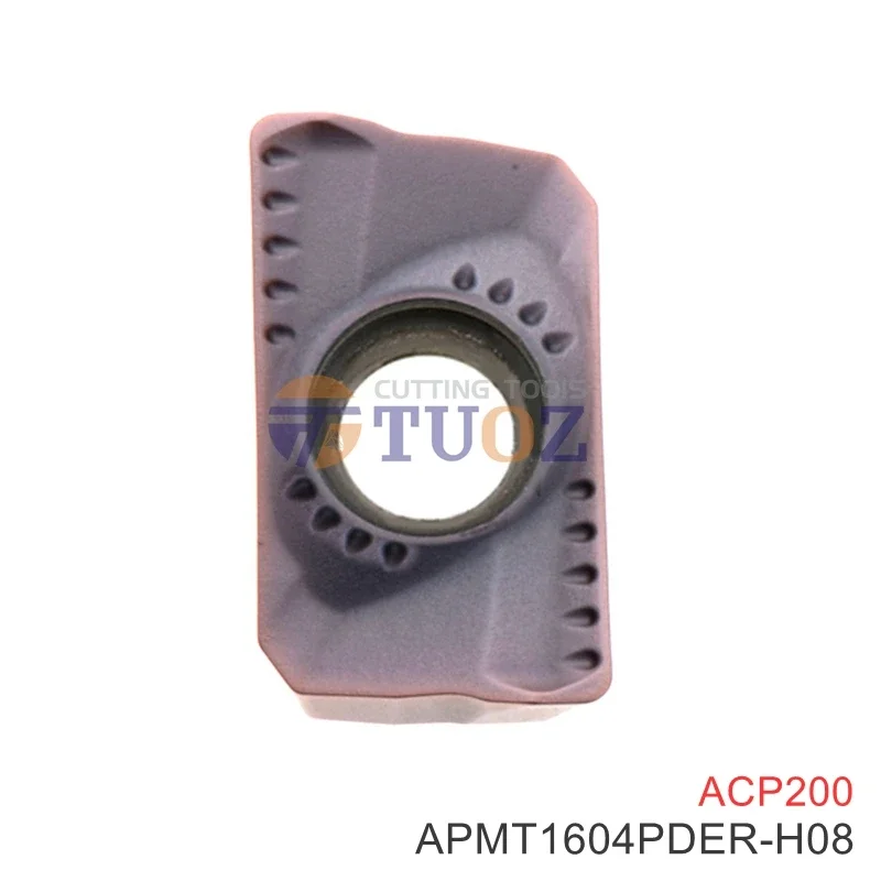 APMT1604PDER-H08 ACP200 100% Original APMT 1604 Carbide Insert 1604PDER H08 APMT1604 CNC Cutting Tool Milling Blade