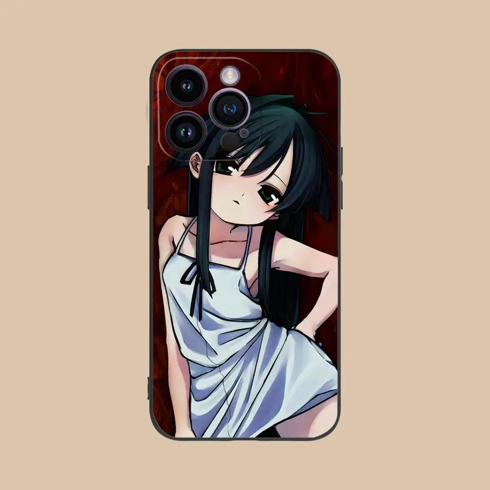 Saya no Uta حافظة هاتف محمول لهاتف آيفون 17 16 15 14 13 12 11 X XR XS 8 7 Air Pro Max Plus غطاء ملون صغير جميل