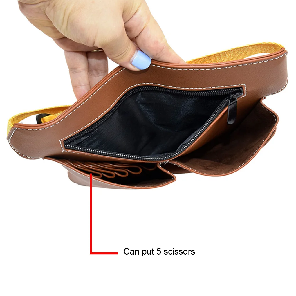 Friseurschere Hüfttasche Große Kapazität Friseur Friseurwerkzeuge Aufbewahrung Schultertasche
