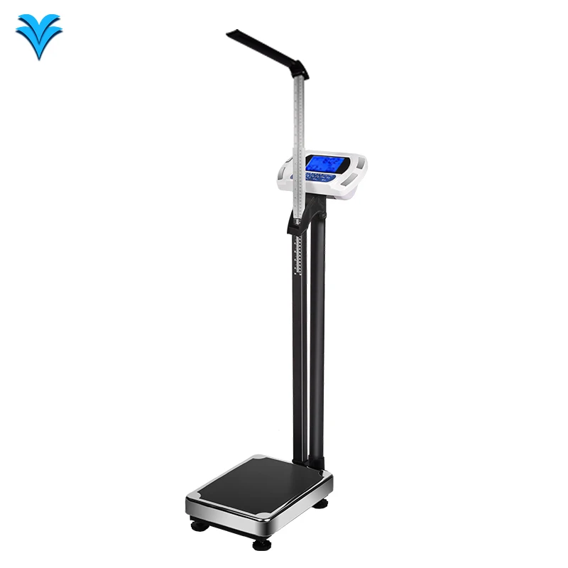 Veidt Weighing 200kg 190cm Coin Vending Height Weight BMI Body Scale SY-L10 Fat Muscle Measuring Analyzer for Hospital and Gym
