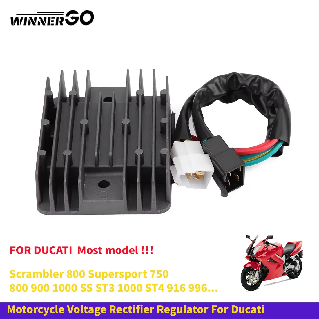 Motorcycle Rectifier Voltage Regulator For DUCATI Scrambler 800 Supersport 750 800 900 1000 SS ST3 1000 ST4 916 996
