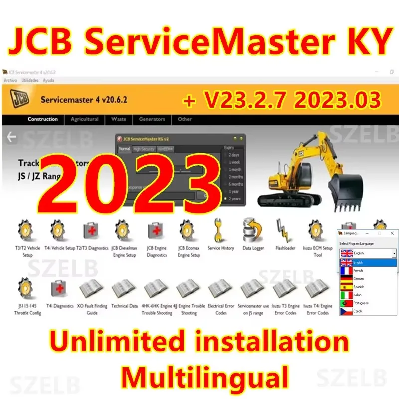 Newest JCB ServiceMaster 4 (23.2.7) Diagnostic Software+ JCB ServiceMasterWinEEM4 KG V2 Keygen Install Video+ Free Help Instal