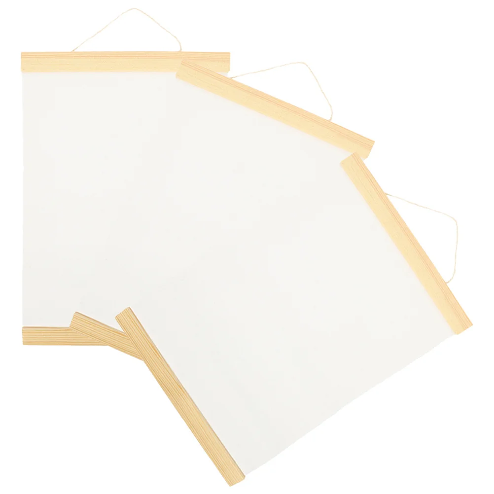 

3Pcs Blank Oil Painting Frames Mini Square Canvas Boards for Painting Creative DIY Art Supplies Lightweight Portable