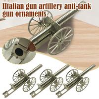 Artillery Steel Mini Model Artillery Desktop Ornaments Perfect Quality Gifts For Children Table Decoration Hogar L6R9