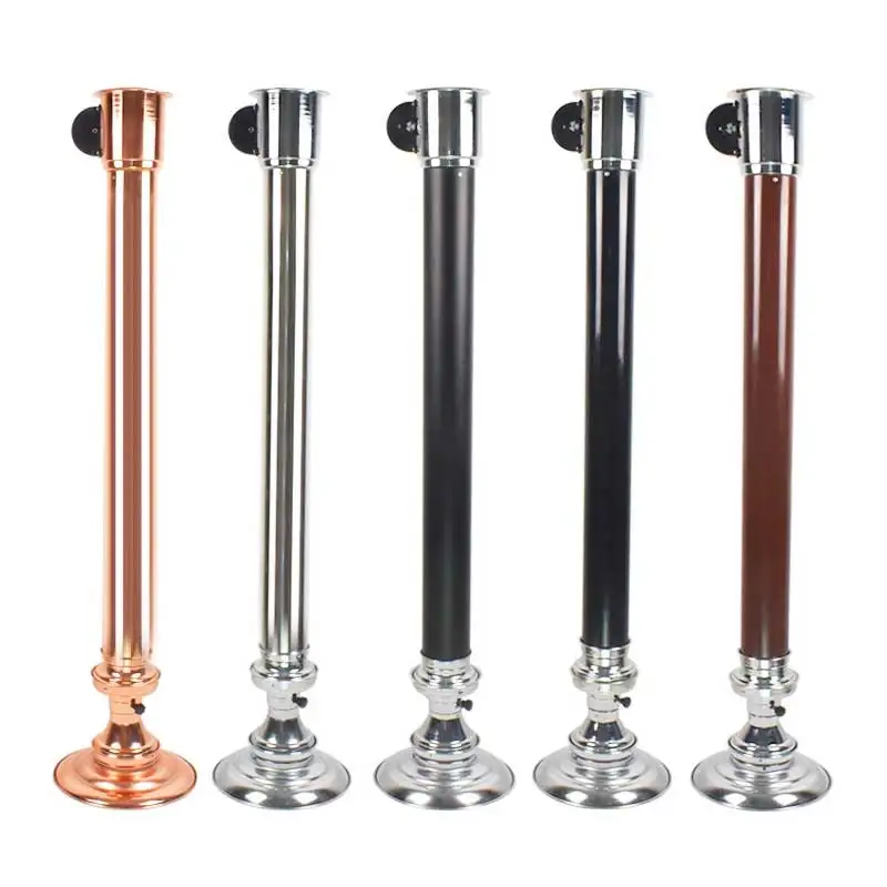 LanYuXuan restaurante comercial barbacoa tubo de escape de humo telescópico accesorios de barbacoa tubo de ventilación tubo de escape ahumado con L