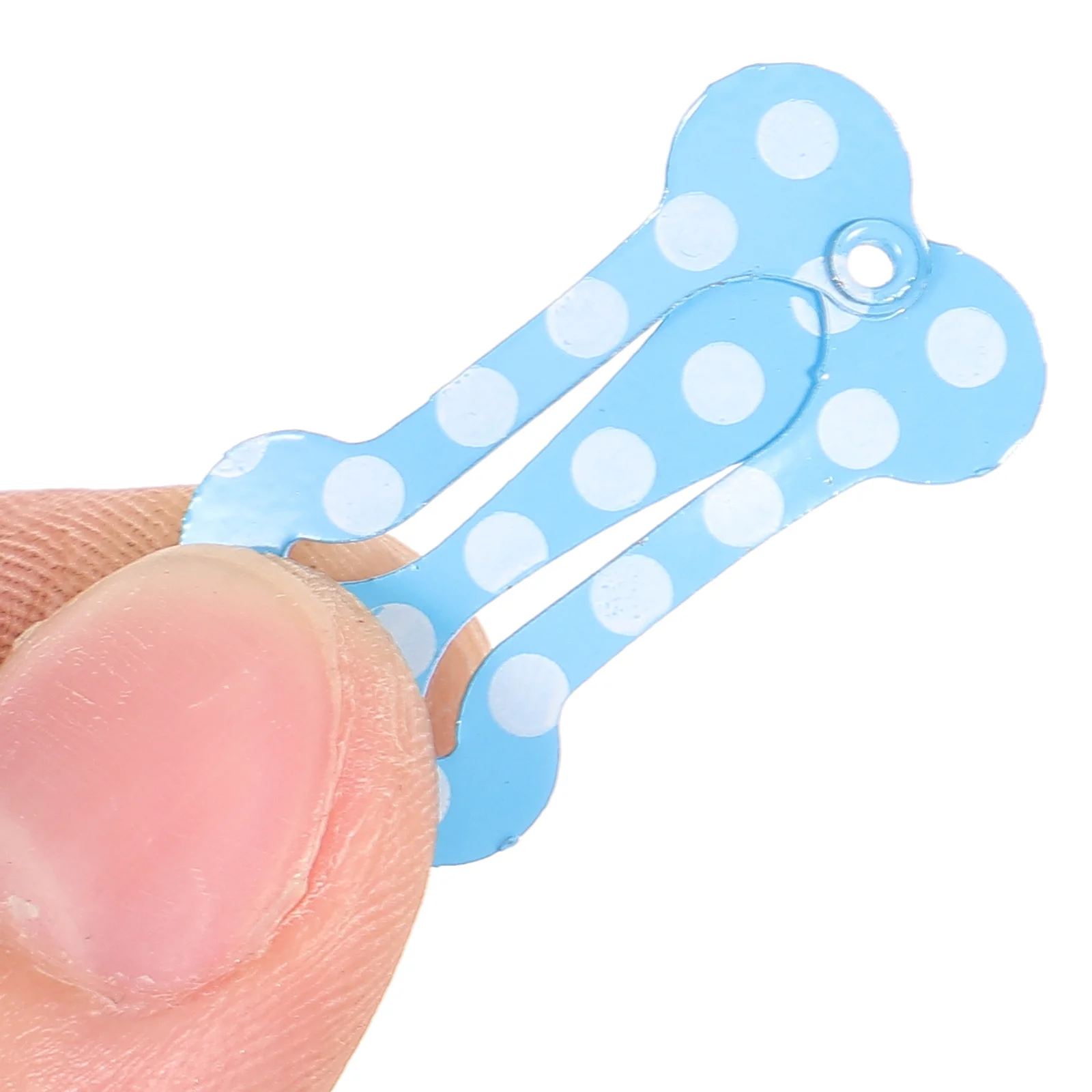 

20pcs Dog Hair Clips Set Bone-Shaped Metal Barrettes For Pets Clip Daily Wear Party Photography Puppy Grooming