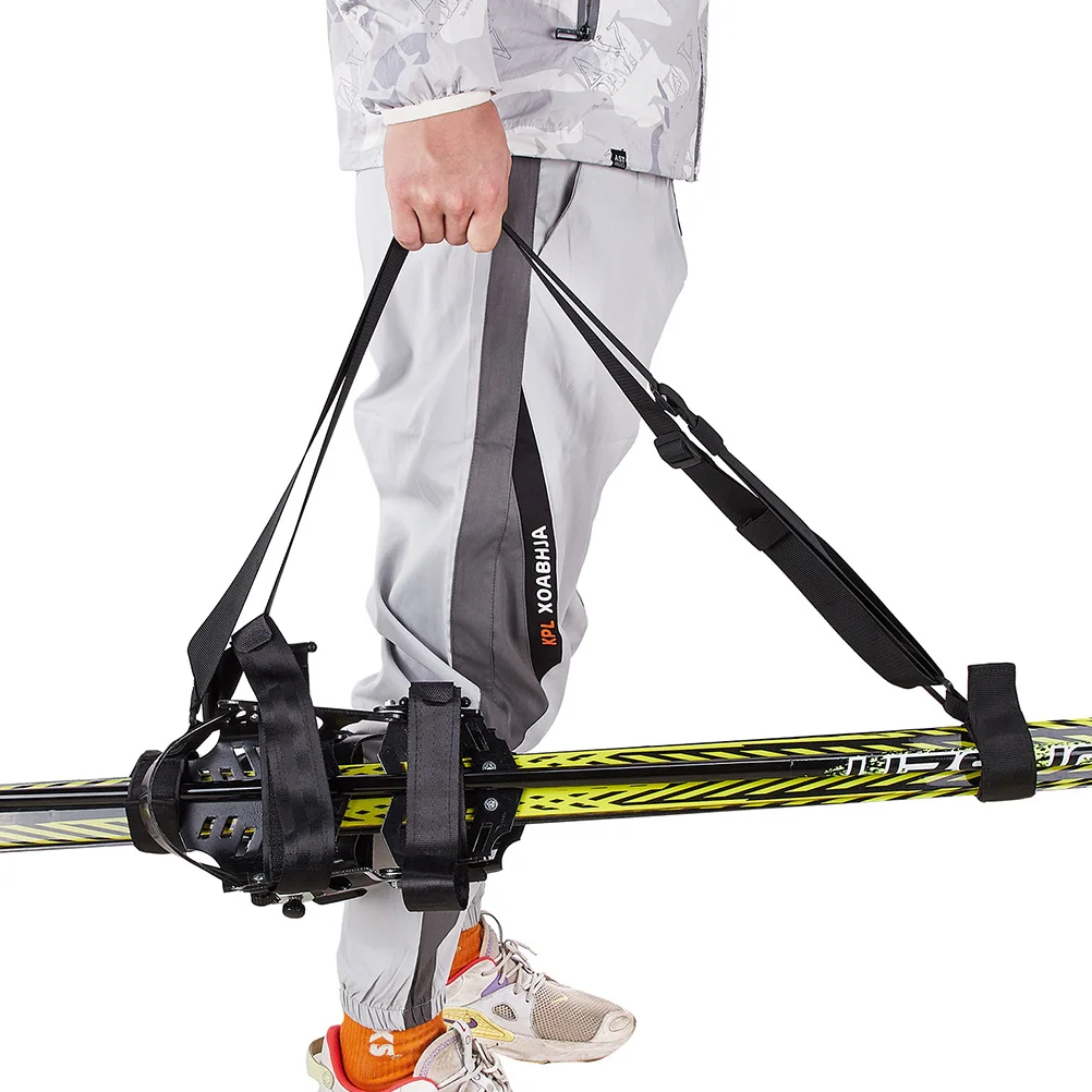 

Strap Adjustable Snowboard Carrying Strap Fixing Band For Skis Shoulder Portable Sport Durable Hold Strong