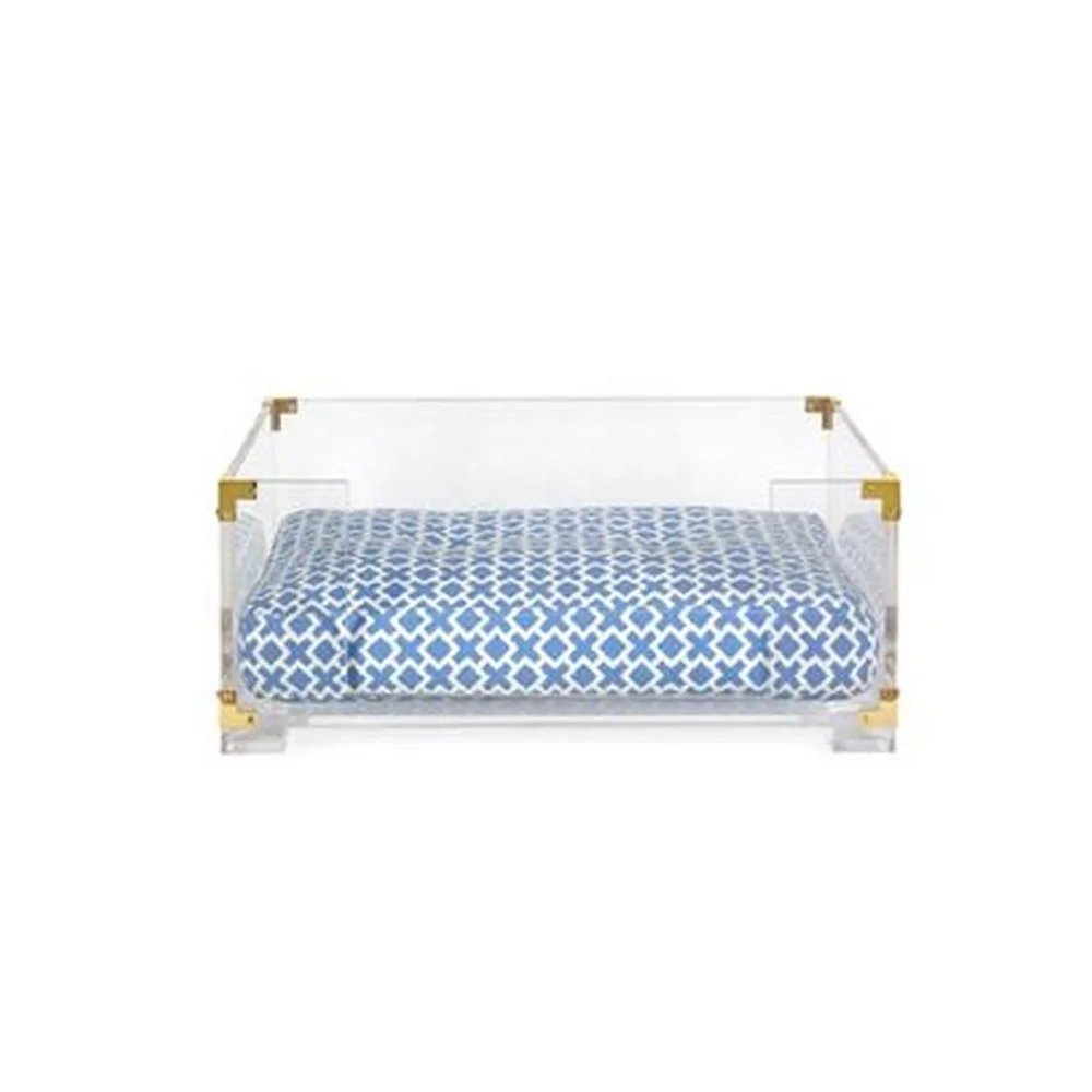 High Quality Acrylic Pet Bed Clear Acrylic Dog Bed