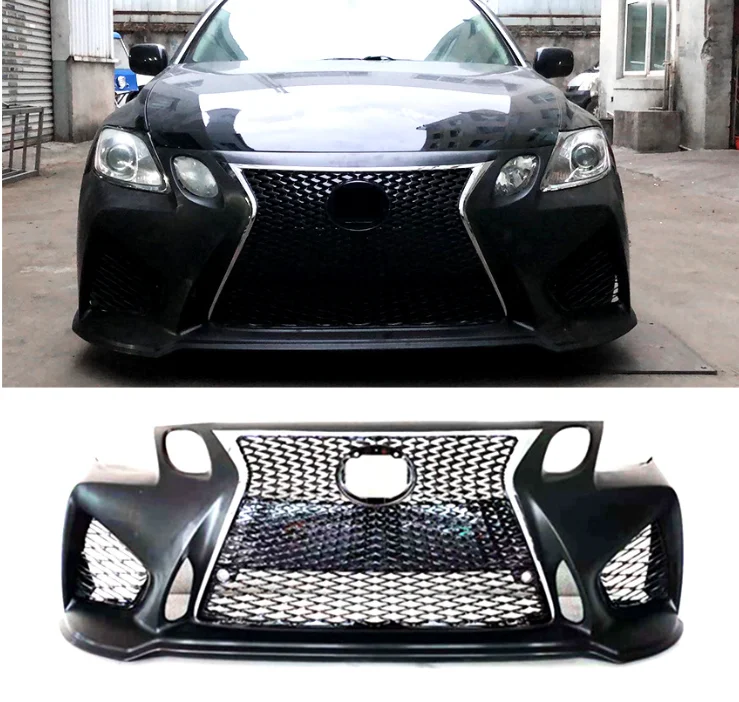 

Sport Front Bumper With Grille Bodykit For 2004-2011 Lexus GS 300 GS350 Upgrade F Sport Front Bumper GS430 GS450 Body Kit