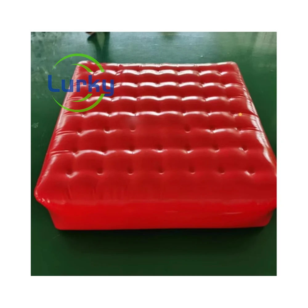 Outdoor Inflatable Jump Pad Emergency Rescue Safety Air Cushion Inflatable Gymnastics Mat For Sale