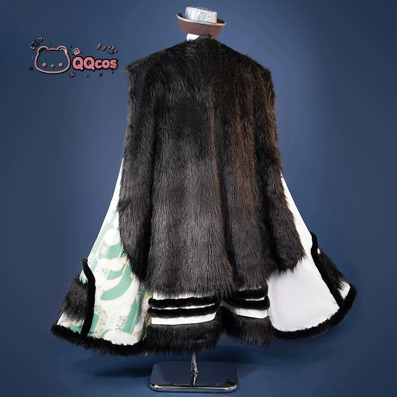 

QQcos Fyodor Vladimirovich Game Cosplay Series:Arknights Fyodor Vladimirovich Halloween Carnival Party Christmas PlayRoleClothes