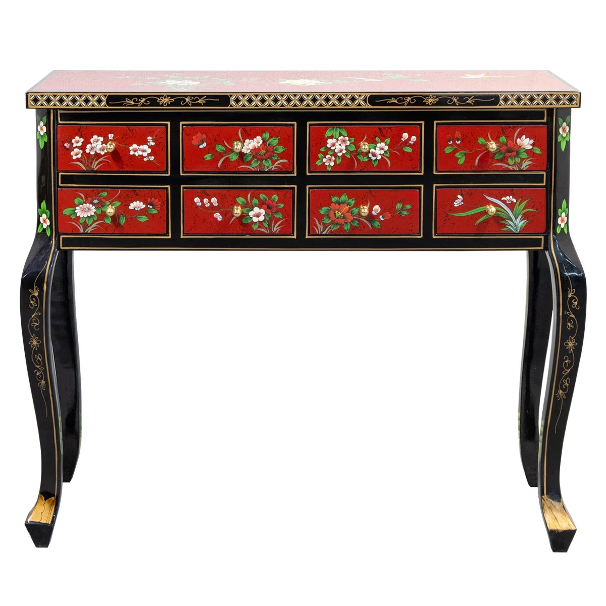 American Style Solid Wood 120*40*80cm Cabinet End Table Versatile Living Room Buffet Furniture with Large Capacity for Home Use