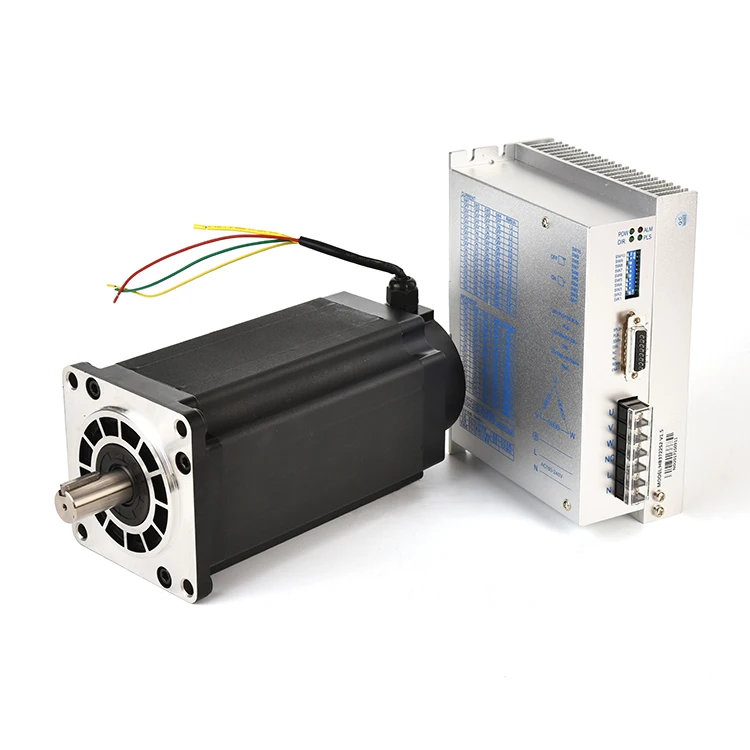 Rtelligent High Torque 20nm Stepper Motor 3 Phase Hybrid 1.8 Degree 110mm Nema 42 Nema 43 Cnc Kit