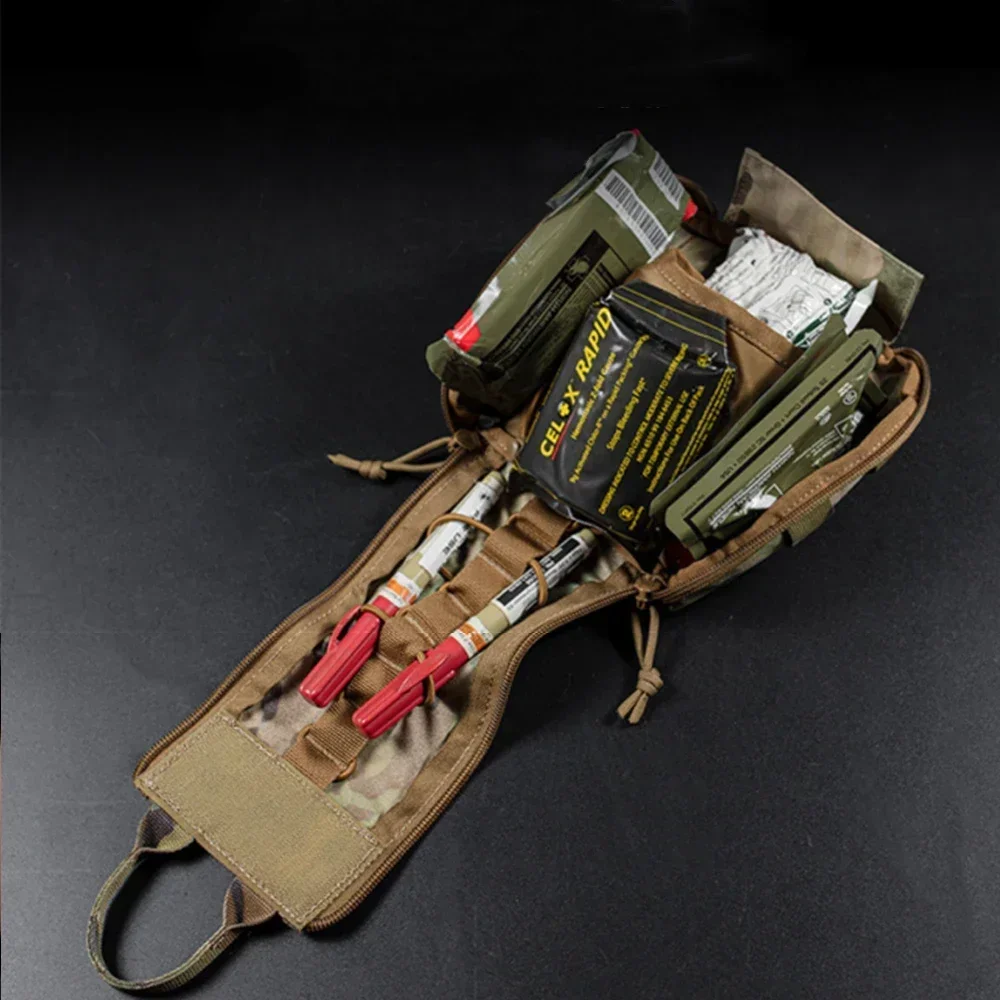 MOLLE IFAK Pouch First Aid Kit Pack EDC Pouch Emergency Car Survival Tool Equipment for Hunting Airsoft Shooting Camping Outdoor