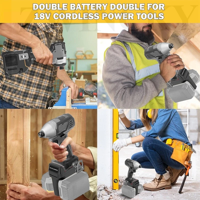 ZWINCKY Battery Adapter for De - огляд і ціна Power Tools Battery Adapter