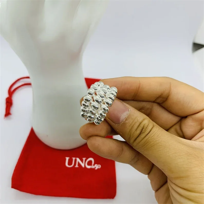 

2024 UNode50 Hot Selling Spanish Fashion Creative Elegant Women's Ring Romantic Holiday Jewelry Gift Bag with