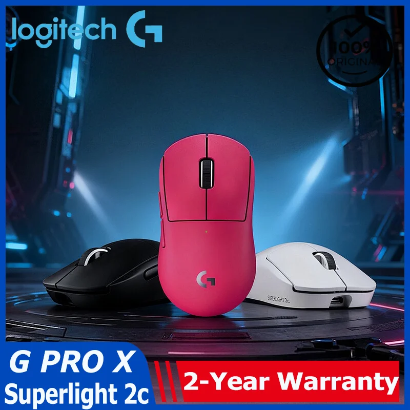 Logitech PRO X Superlight 2c GPW4 Wireless Gaming Mouse 44K DPI up
