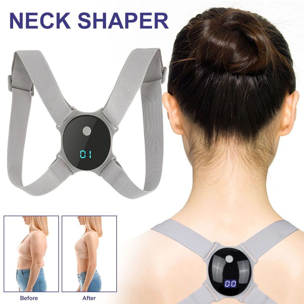 Infrared Posture Corrector Support Portable Back Brace Corrector Pain Relief Prevent Slouching for Body Shaping