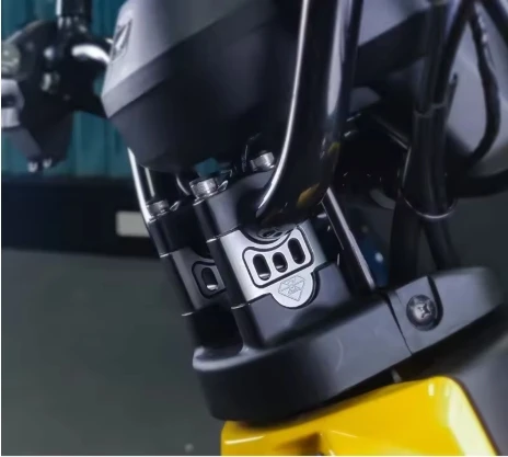 

Motorcycle Handlebar Fixed Seat Handlebar Heightening Riser Clamp Mount Accessories for Honda Cross Cub 110 CC110