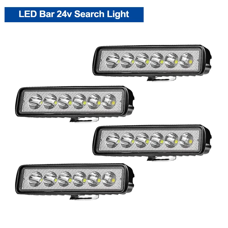 

LED Light Bar SUV High Bright Spotlight Modification Offroad Automobile Truck Driving Fog Headlights DRL Driving Lamp Barra LED